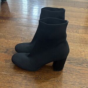 MIA Black Heeled Boots